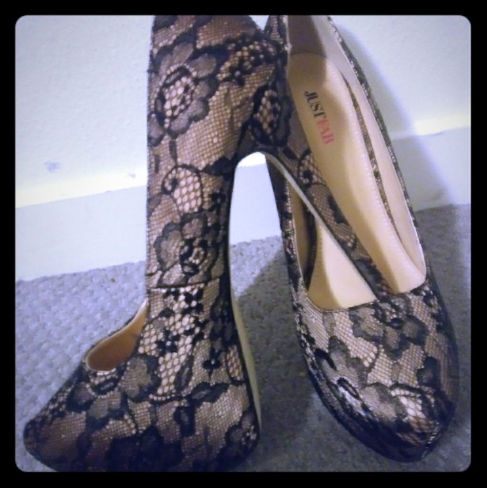 Lace Heels